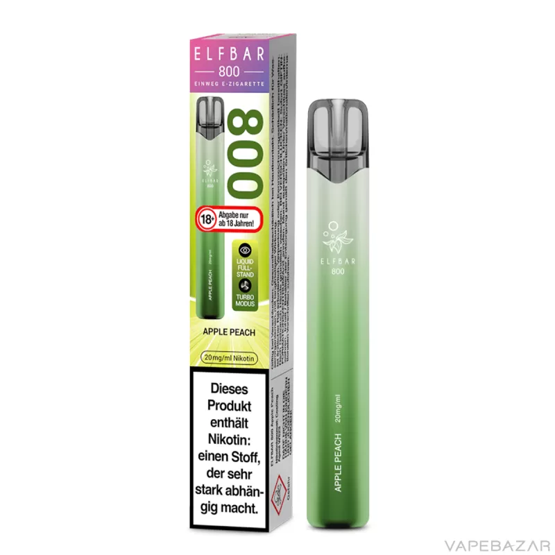 Elf Bar 800 – Apple Peach - Elf Bar / ca. 800 / 550 mAh / 20mg/ml - Image 3