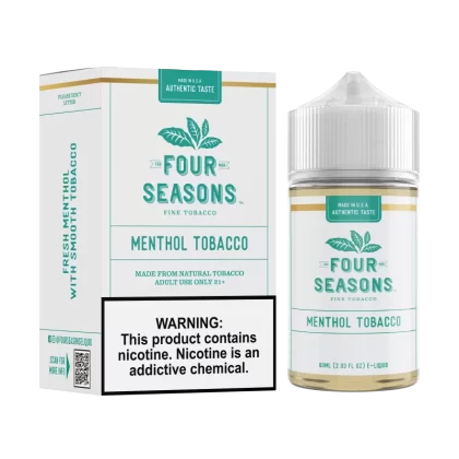 FOUR SEASONS - Menthol Tobacco - 60ML E-Liquid - 18MG
