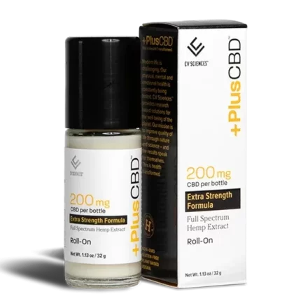 PlusCBD CBD Full Spectrum Hemp Extract Roll-On for Pain Wellness