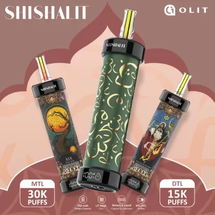 OLIT Shishalit 30K Disposable E-Hookah Device - 30000 Puffs - Tarot Edition / Blue Razz Lemonade