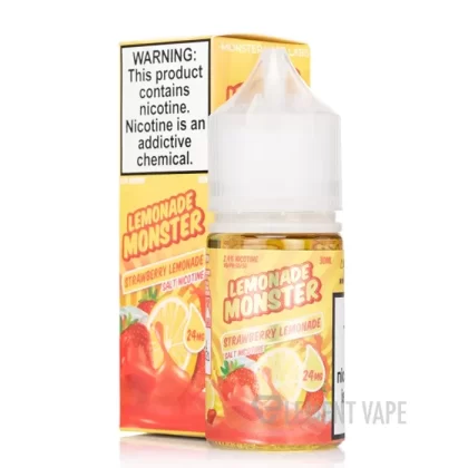 Strawberry Lemonade – Lemonade Monster Salts – 30mL