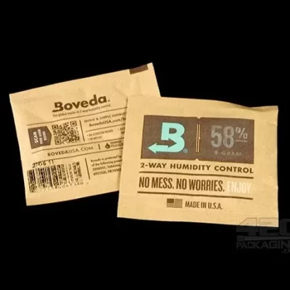 BOVEDA | Humidity Control Packs | 8 Grams – 58% – 100 Count - Vape Store