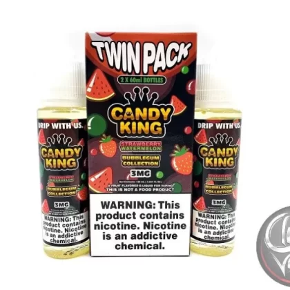 Strawberry Watermelon Bubblegum 120mL E-Liquid by Drip More