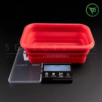Truweigh Crimson Collapsible Bowl