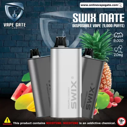 Swix Mate Disposable Vape (9,000 Puffs) - Black Forest / 20 mg