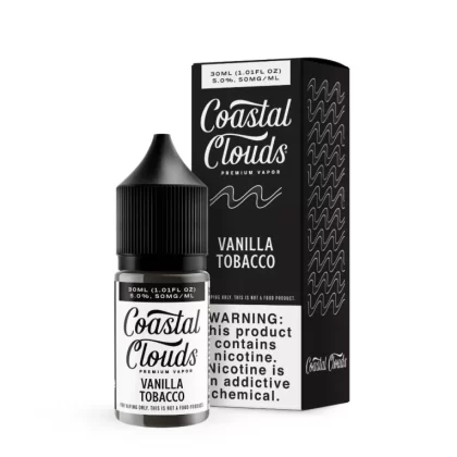 Coastal Clouds Salt Vanilla Tobacco eJuice - Vape Product; Vape Product, Vape Product