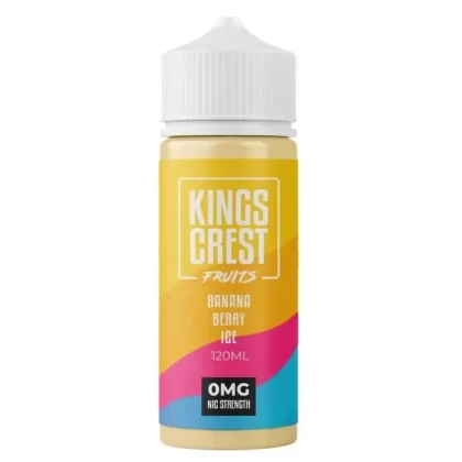 Banana Berry Ice E-Liquid by Kings Crest Fruit - Size#120ml~Nicotine#3MG>6MG