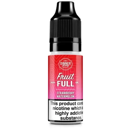 Strawberry Watermelon Fruit FULL Nic Salt E-Liquid by Dinner Lady - 10mg