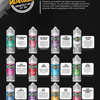 Vapetasia E-Liquid 100ml - Milk of the Poppy / 12mg - Vapeciga