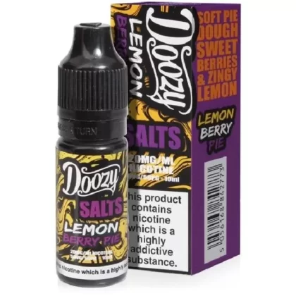 Doozy Vape Co Lemon Berry Pie Nic Salt E Liquid (10ml)