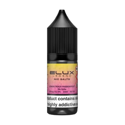 Lemon Peach Passionfruit Nic Salt by Elux 10ml - 10mg - Vape Product