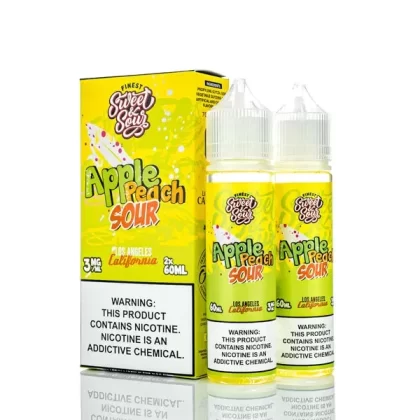 The Finest E-Liquid - Sweet & Sour - Apple Peach Sour - 120ml (DISCONTINUED) - 3mg