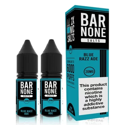 Blue Razz Ade By Bar None 10ml Nic Salts Twin Pack