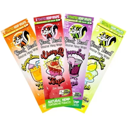 Skunk Terp Infused Wraps – 2 Pack