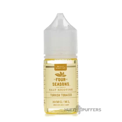 Four Seasons Salt – Turkish Tobacco 30mL - Nicotine Strength#30mg>50mg