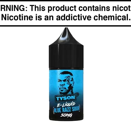 BLUE RAZZ SOUR BY TYSON 2.0 SALT 30ML - Vapejuice