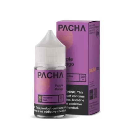 Pacha Salt E-Liquid – Purple Mango – 30ml