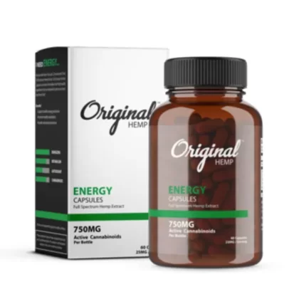 Original Hemp Full Spectrum Capsules – 750mg