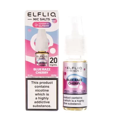 Blue Razz Cherry Nic Salt E-Liquid by Elf Bar ELFLIQ - Vapesuperstore Co