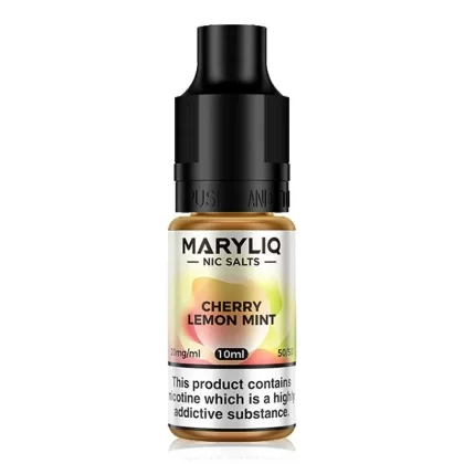 Cherry Lemon Mint By Maryliq Nic salt 10ml
