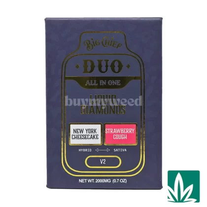 Big Chief Duo All in One 2g – New York Cheesecake x Strawberry Cough