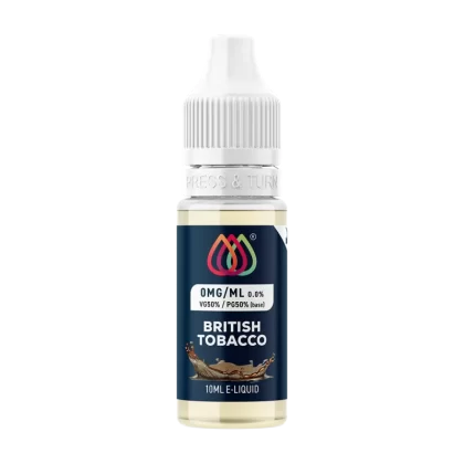 British Tobacco by Aquavape - 10ml - 0mg - Vape Product