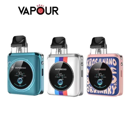 Vaporesso Xros 4 Nano Pod Kit - Titanium Silver