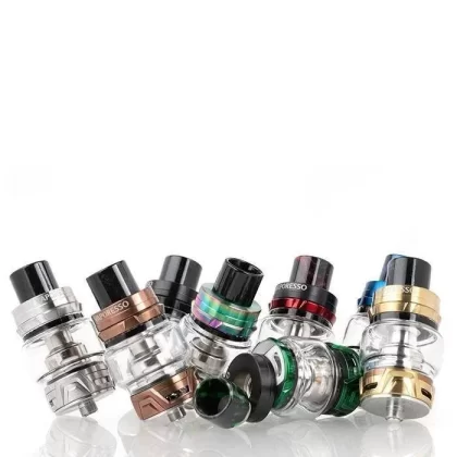 Vaporesso Skrr-S Sub-Ohm Tank - Color#SILVER>BLACK (E40C9D)