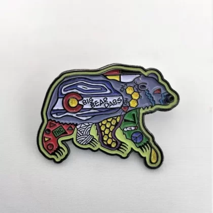 Big Bear Dabs Dabbin Dan Hat Pin
