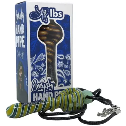 Dogg lbs Everyday Assorted Necklace Spoon Hand Pipe – 3in - Vape Store