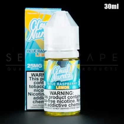 Cloud Nurdz – Blue Raspberry Lemon Iced Nic Salt 30ml