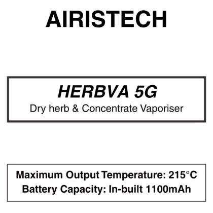Airistech Herbva 5G Dry Herb Vaporizer - Vapeys Co Nz