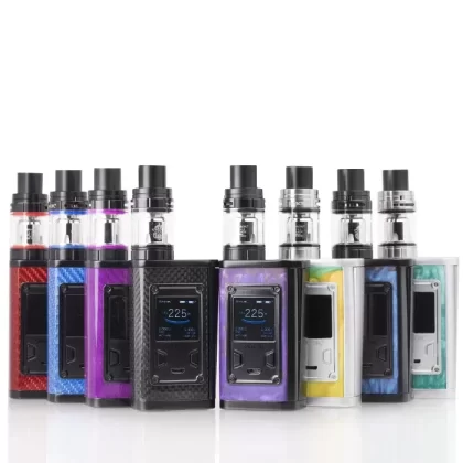 SMOK Majesty 225W TC Starter Kit – Carbon Fiber & Resin
