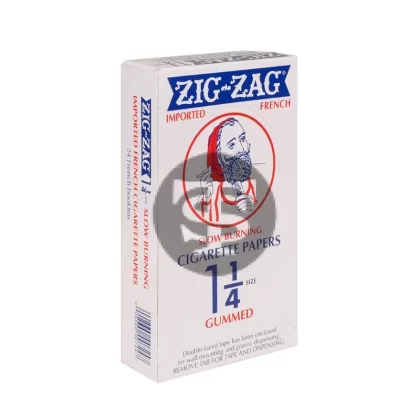 Zig Zag Papers 1 1/4 Gummed Orange 24 Books of 32 Leaves - Vape Store
