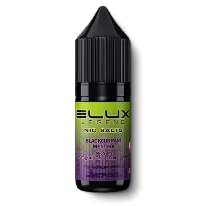 Blackcurrant Menthol by Elux Legend - 10 mg/ml