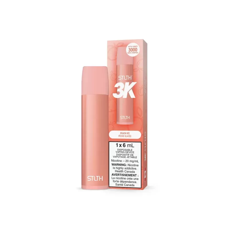STLTH 3K Disposable Vape – Peach Ice
