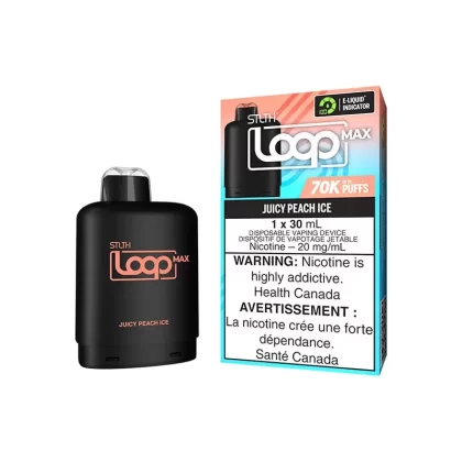 STLTH Loop Max 70K Juicy Peach Ice Pod