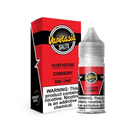 Vapetasia Salt Killer Kustard Strawberry eJuice - Vape Product; Vape Product, Vape Product (AA8056) (AA8056)