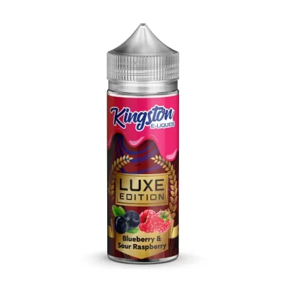 BLUEBERRY & SOUR RASPBERRY E LIQUID KINGSTON LUXE EDITION 100ML 70VG