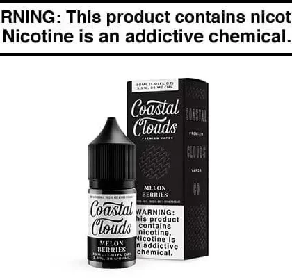 MELON BERRIES BY COASTAL CLOUDS SALT 30ML - Vapejuice