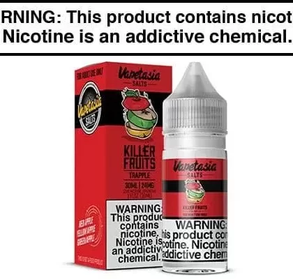 KILLER FRUITS TRAPPLE BY VAPETASIA SALTS 30ML - Vapejuice