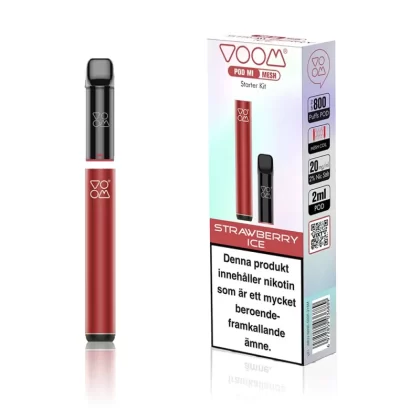Voom Pod Mi Strawberry Ice (Pen Kit) – Pod System
