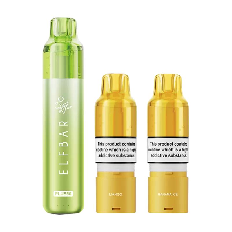 ElfBar Plus 50 Kit - Lemonade Edition (Discontinued) - Ecigwizard