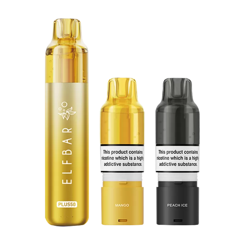 ElfBar Plus 50 Kit - Lemonade Edition (Discontinued) - Ecigwizard - Image 2