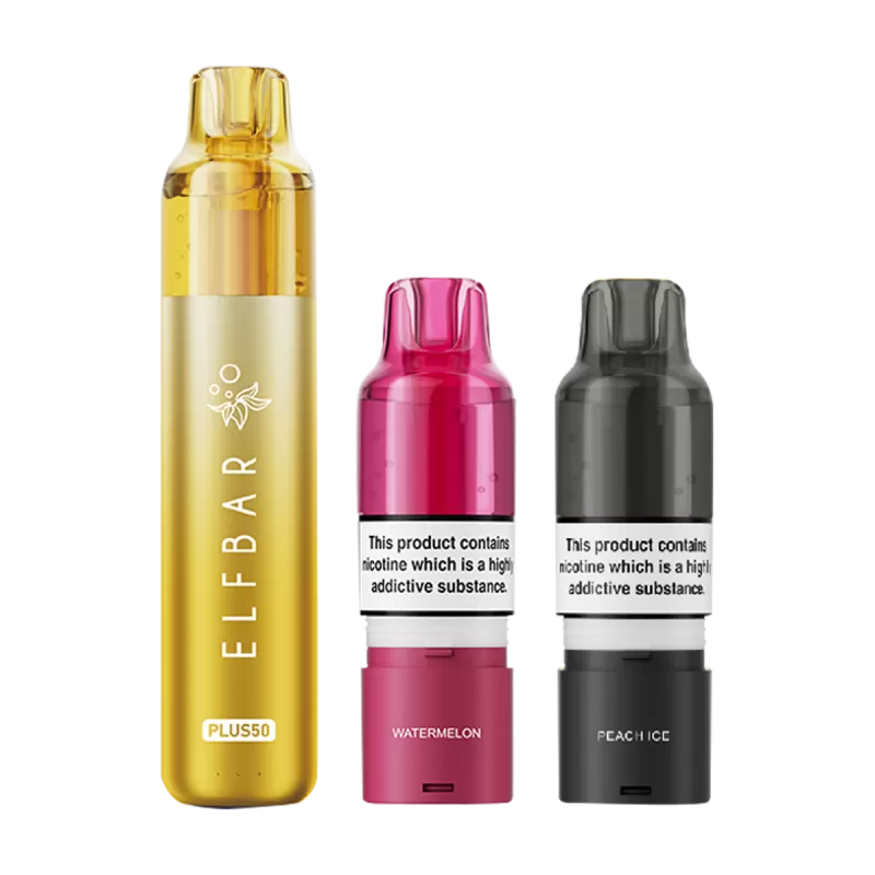ElfBar Plus 50 Kit - Lemonade Edition (Discontinued) - Ecigwizard - Image 3