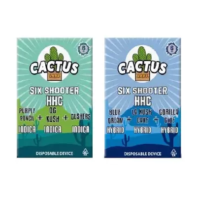 Cactus Labs Six Shooter HHC Disposable Device - Vape Store