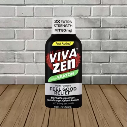 Viva Zen 2X Extra Strength Kratom Extract Shot 80ml