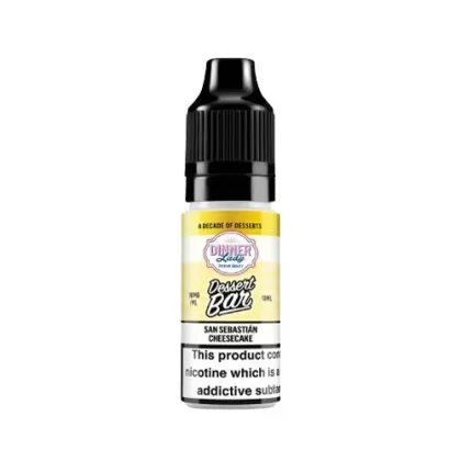 Dinner Lady Dessert Bar San Sebastian Cheesecake Nic Salt - 5mg