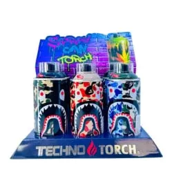 Techno Torch Spary Can Mini – Assorted – Price Per Piece
