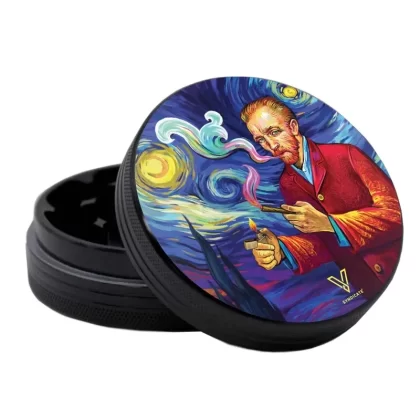 V Syndicate 2 Piece Sharp Shred Smoky Night Grinder - Size#55mm>63mm